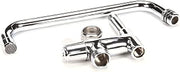 T&S Brass 5AFL10 Faucet with Add-On for Pre-Rinse and 10-Inch Swivel Spout