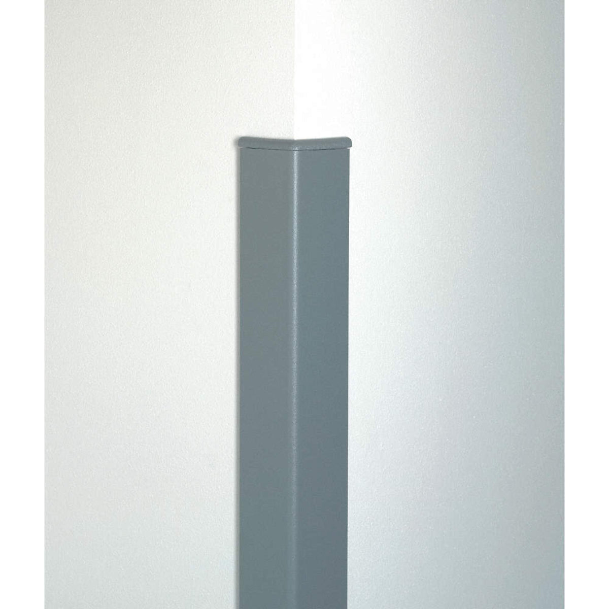 Corner Guard by Pawling – 50"L x 9"W x 5"H, Vinyl, Gray, Model CG-10-4-5