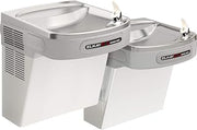 Elkay EZOOSTL8LC Versatile Cooler Wall Mount Bi-Level, Sensor-Activated, Light Gray Granite