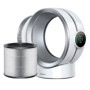 Purifier Hot+Cool Purifying Heating Fan HP by Dyson – 5.12" W x 30" H, White, Model Dyson