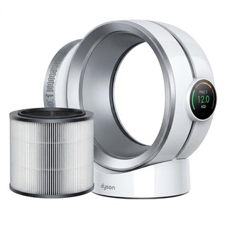 Purifier Hot+Cool Purifying Heating Fan HP by Dyson – 5.12" W x 30" H, White, Model Dyson
