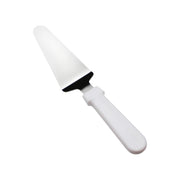 Plastic Pie Server by Thunder Group – Silver/White, Model SLPS027P