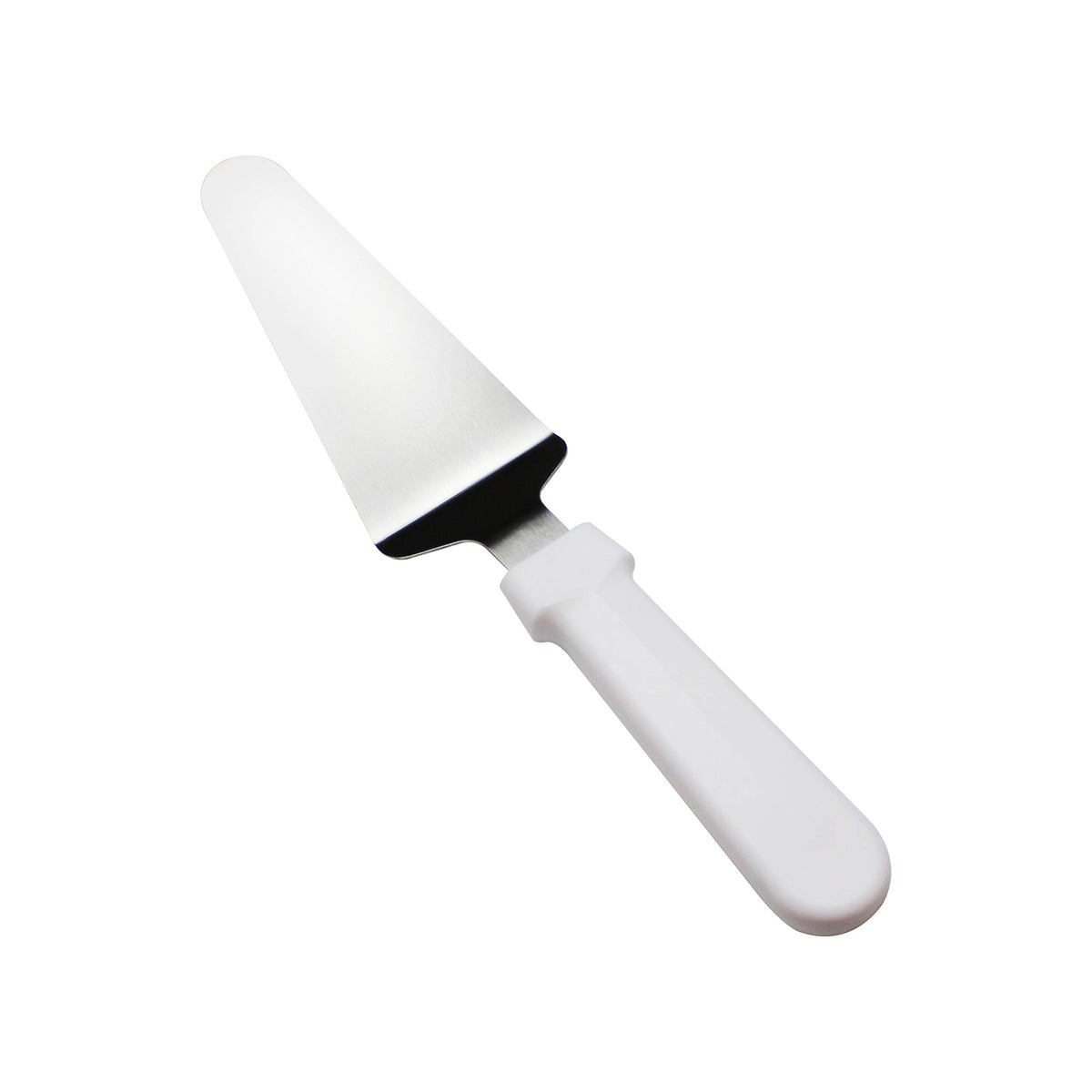Plastic Pie Server by Thunder Group – Silver/White, Model SLPS027P