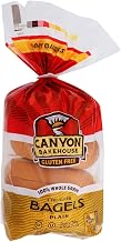 CANYON BAKEHOUSE Gluten-Free Plain Bagels - Case of 6