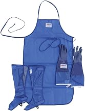 Tucker BurnGuard Quickleen Blue Vinyl Full Body Protection Kit