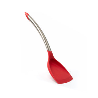Silicone Wok Turner by Cuisipro – 32 x 22 x 22 cm, Silicone, Red, Model 7112514