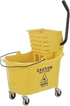 Global Industrial Commercial Mop Bucket and Wringer Combo with Side Press
