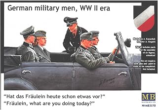 Masterbox Master Box Models 1/35 "Fräulein, What are You Doing Today" WWII German Military Men, 6 Figures Set