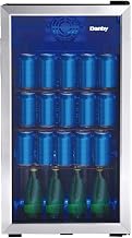 Danby DBC117A1BSSDB-6 117 Can Beverage Center, 3.1 Cu.Ft. Freestanding Drinks Refrigerator for Basement, Dining, Living Room-Bar Fridge Perfect for Beer, Pop, Water, Black/Grey