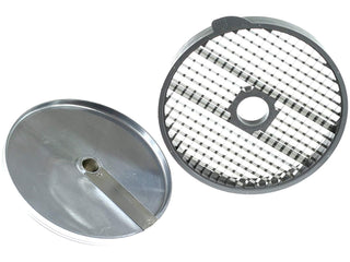 10 x 10 mm (3/8) Dicing Kit for CL by Robot Coupe – Plastic, Silver, Model 28112