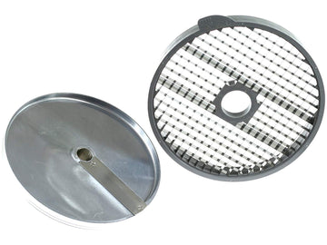 10 x 10 mm (3/8) Dicing Kit for CL by Robot Coupe – Plastic, Silver, Model 28112