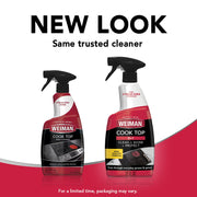 Daily Cooktop Cleaner & Degreaser by Weiman – 22 Fl Oz (Pack of 1), 22 Oz With Microfiber Cloth, Model 649PK2