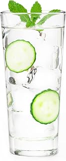 Libbey 15715 Endeavor Stacking DuraTuff Cooler Glasses, 16-ounce, Set of 12