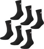 Champion Unisex Core 6pp CrewAnkle Socks