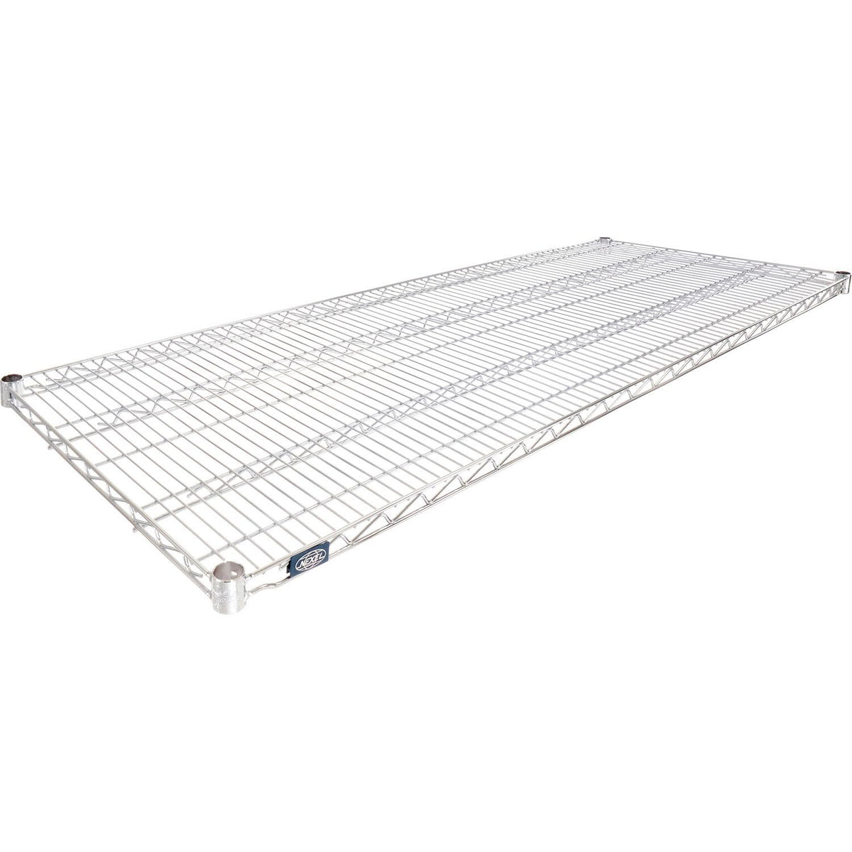 Chrome Wire Shelf by Nexel – 72" x 24" x 1.25", Alloy Steel, Chrome, Model 188564