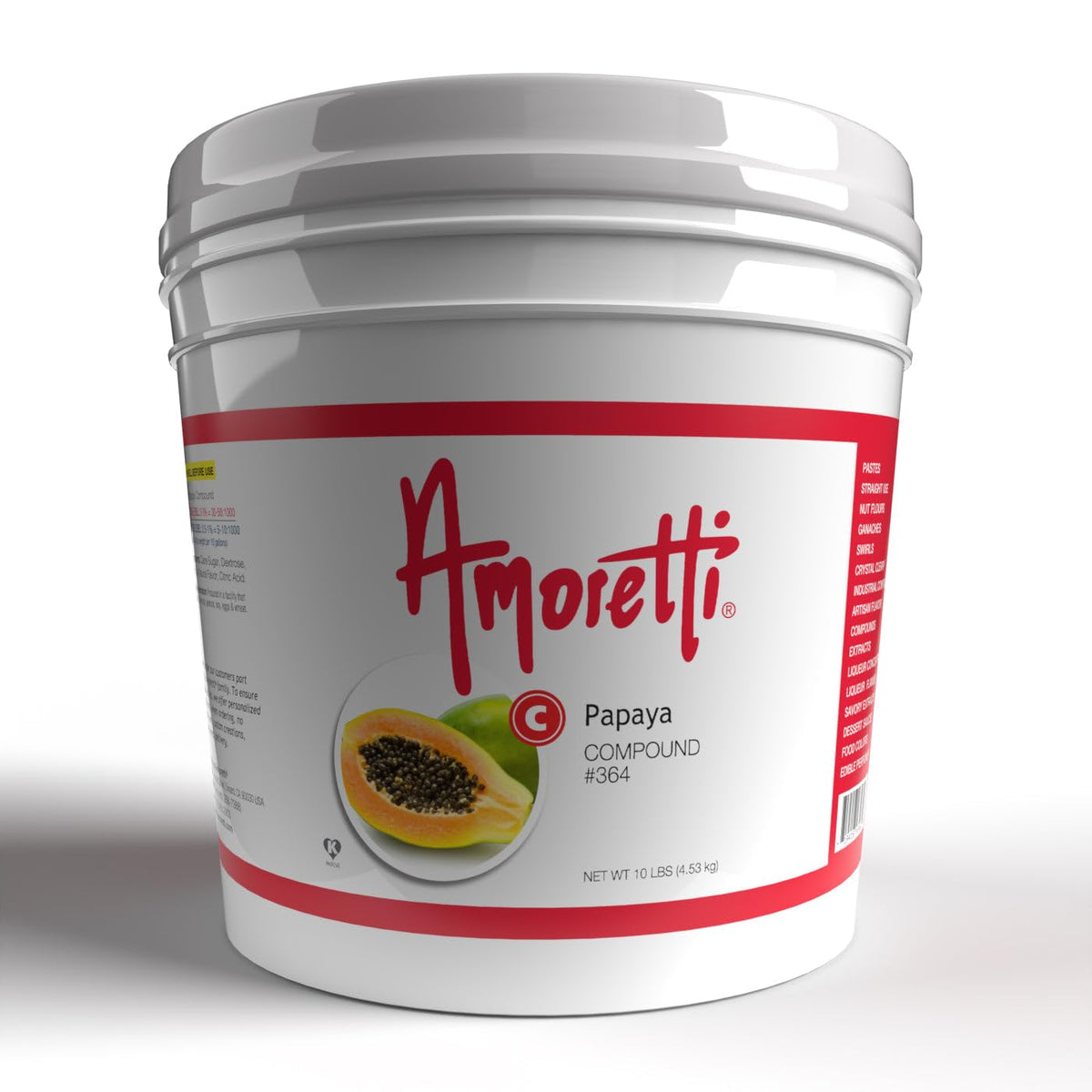 Papaya Compound 2.2 lbs - Natural Flavors by Amoretti – 2.2 Pound, Orange