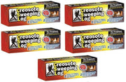CSL Creosote Sweeping Log Chimney Cleaner - Quantity by CSL-Computer – 1 Count (Pack of 5)