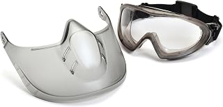 Pyramex Capstone Shield Safety Goggles Face Shield