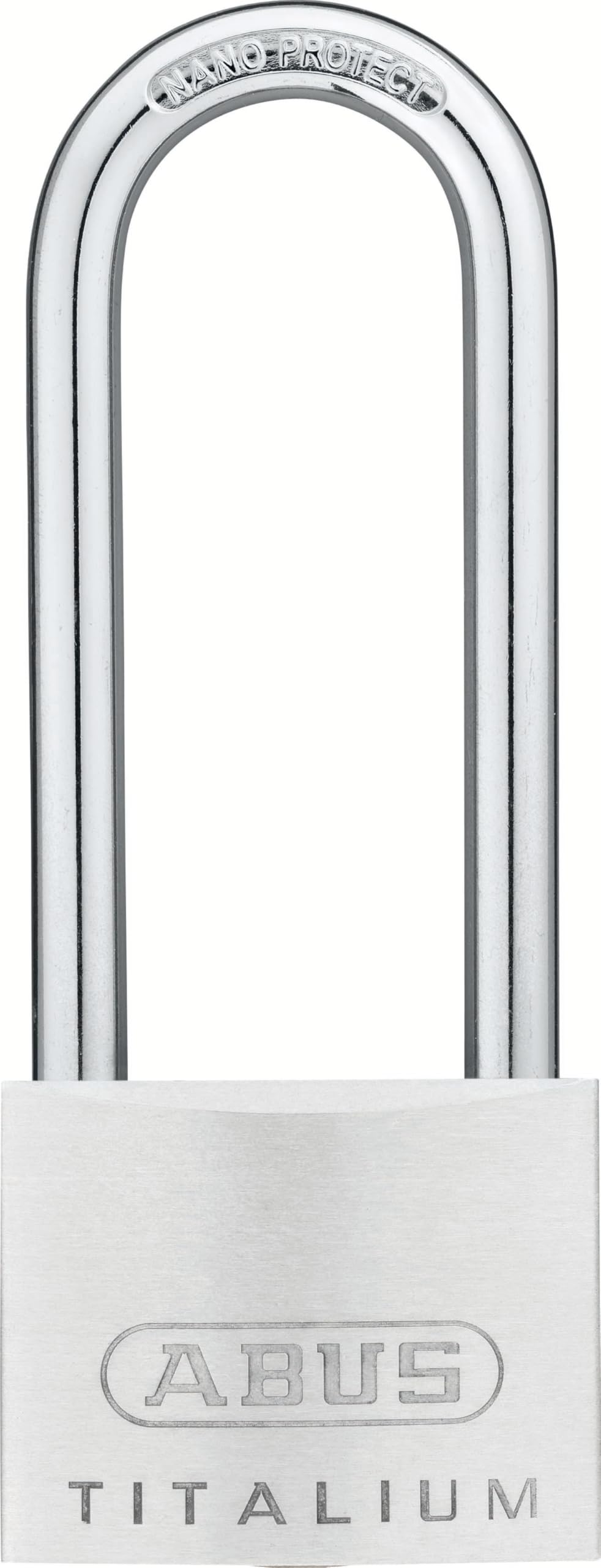 ABUS 1 / Gray / 50 mm lock body, high shackle Keyed Padlocks