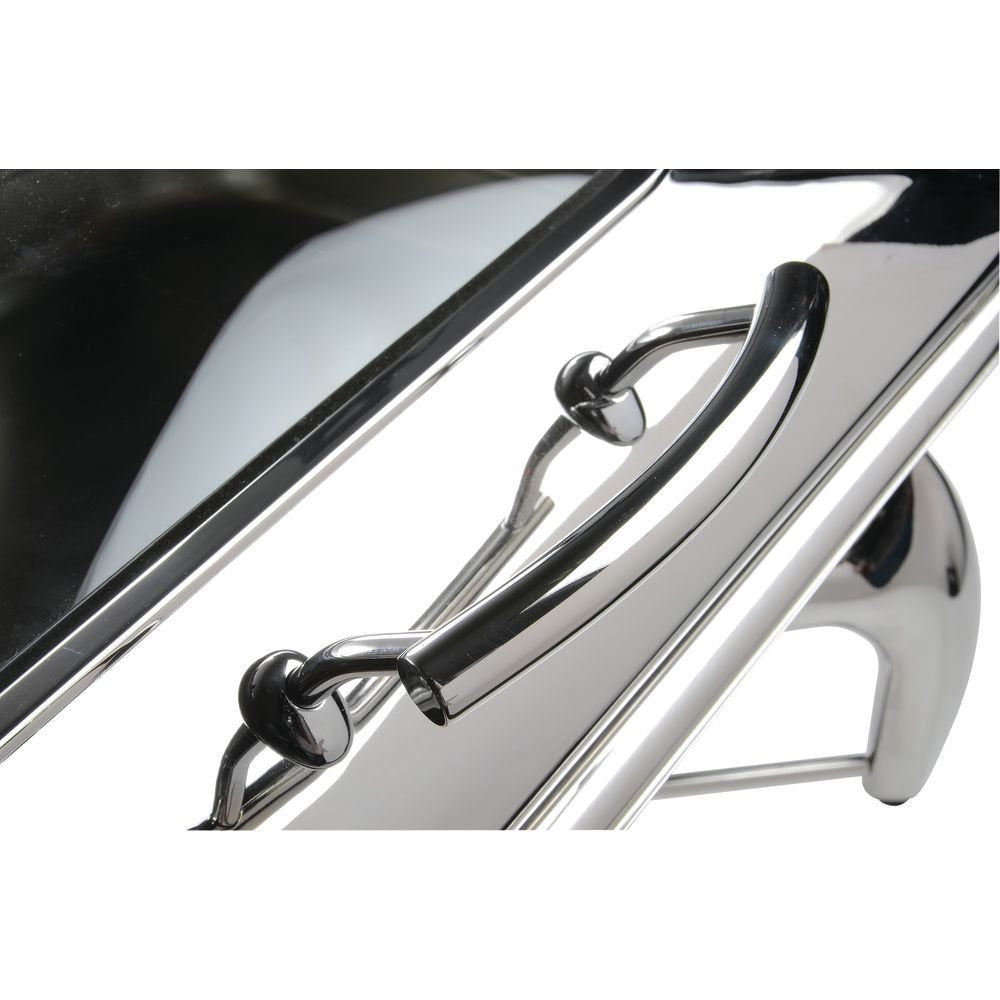 Induction Chafer Half Size 4 1/4 Qt Contemporary Stainless Steel by HUBERT – Stainless Steel, Model 1021L