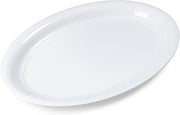 Carlisle FoodService Products Displayware Plastic Catering Platter 21" x 15" White