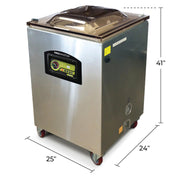 Chamber Vacuum Sealer by Vacmaster – 21.25 in x 20.75 in x 7 in, Stainless Steel, Model VP540