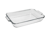 81935OBL11 Oven Basics Bake Dish by Anchor Hocking – 3-Quart, 3.0 liters, Glass, Clear, Model 97717