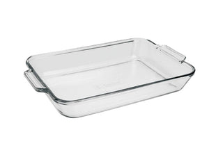 81935OBL11 Oven Basics Bake Dish by Anchor Hocking – 3-Quart, 3.0 liters, Glass, Clear, Model 97717
