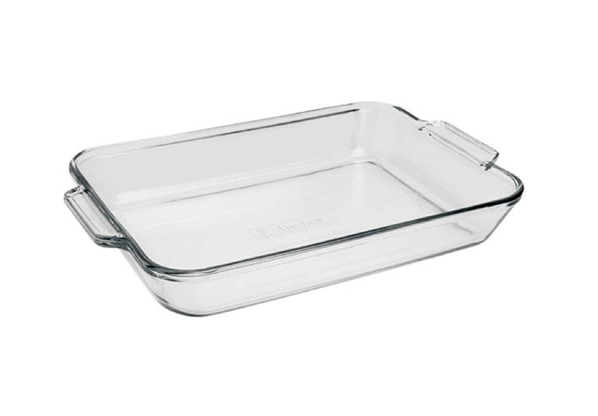 Anchor Hocking Clear / Bake Dish / 3-Quart Bakers