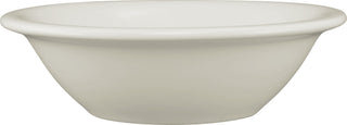 Valencia 4-Ounce 4-3/4-Inch Fruit Bowl by ITI – 4.0 ounces, Ceramic, American White, Pack of 12, Model VA-11