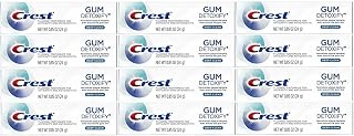 Crest Gum Detoxify Toothpaste, Deep Clean, Travel Size, 0.85 oz (24g) - Pack of 12