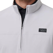 Mens Wanderlust Quarter Zip by TravisMathew – 3X-Large, Polyester Blend, Micro Chip, Model 1MAA041