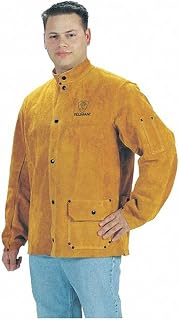 Tillman 3280 30" Bourbon Brown Premium Side Split Cowhide Jacket - 3XL