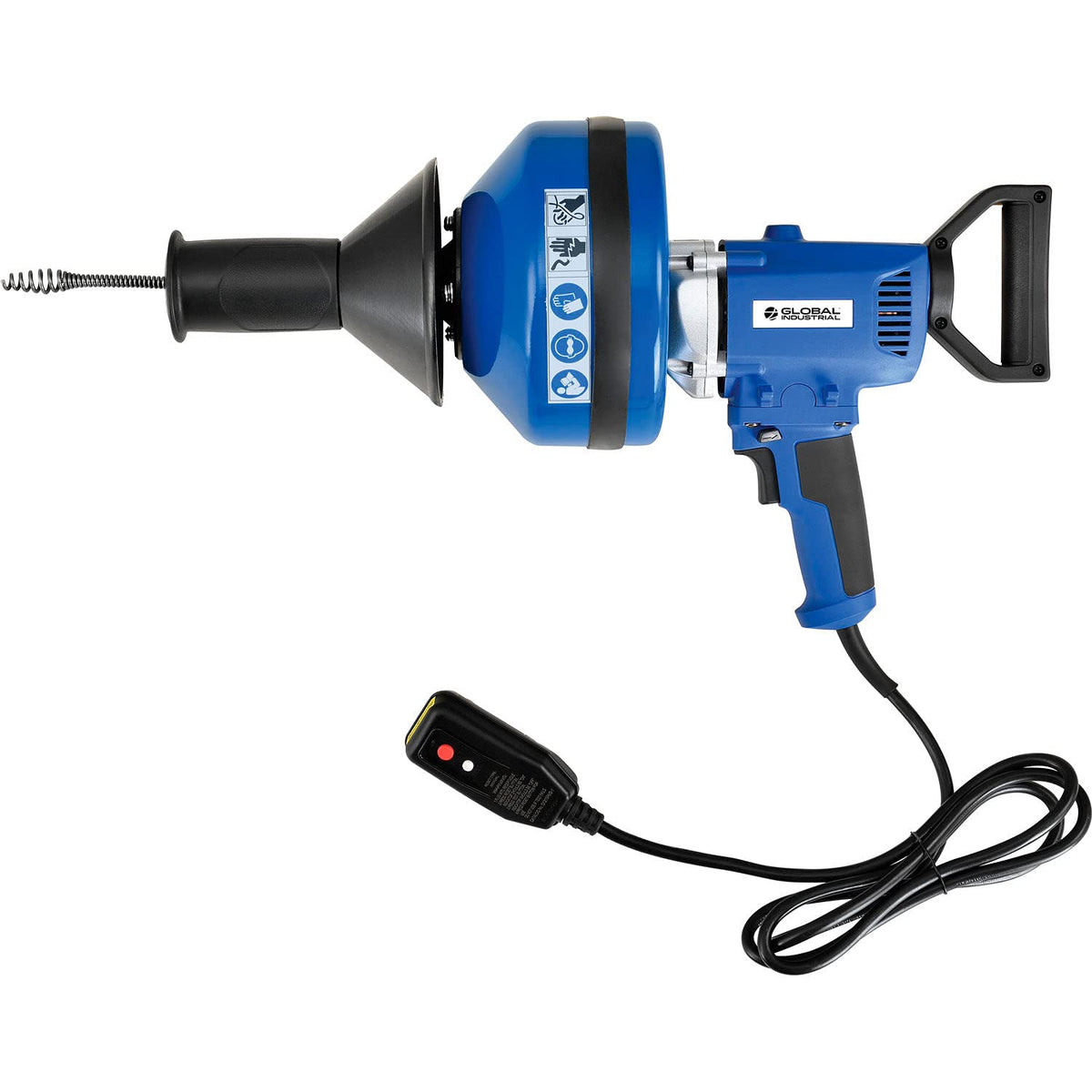 Electric Handheld Drain Cleaner For 3/4"-3"ID by Global Industrial – Model D02-001B