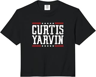 Curtis Yarvin for President 2028 Comfort Colors Crop Top