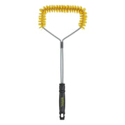 U-Shaped Grill Brush Powered by Scrub Daddy by Mr. Bar-B-Q – Nylon, Black and Yellow, Model 60404SDZ