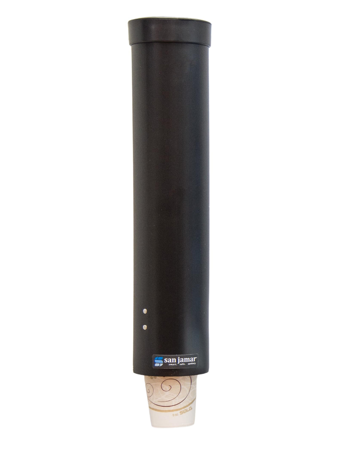 San Jamar Black / 1 / 4-10 oz Cup Holders