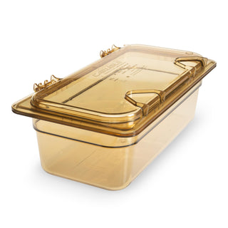 High Heat Food Pan by Carlisle FoodService Products – 1 Count (Pack of 1), 2.8 quarts, Amber, Model 3088113