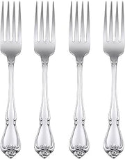 Oneida True Rose Dinner Fork, Set of 4
