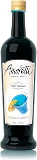 Amoretti Premium Syrup, Blue Curacao, 25.4 Ounce (Pack of 12)