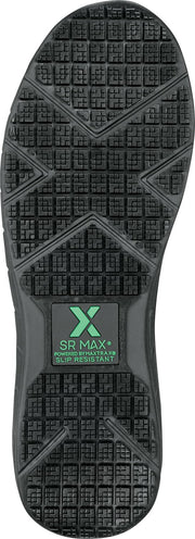 Men's Black Kinston MaxTrax Steel Toe SRO Slip-On Oxford (10.5 M) by SR Max – 10.5, Black, Model SRM4100