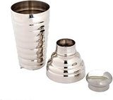 Winco 24 oz Beehive Stainless Steel Bar 3-Piece Shaker Set | Unique beehive design, Foodservice, Great for Salt, Pepper, Spices and Table Service