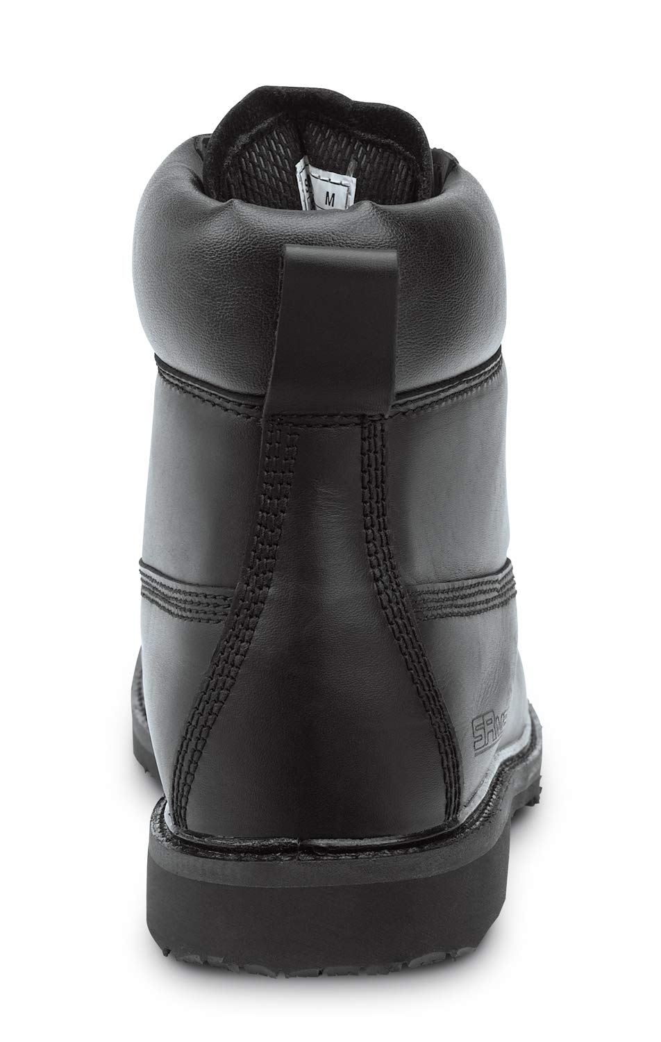 Mens 6 Black Duluth Soft Toe Waterproof SRO Boot 9.5 EW by SR Max – 9.5 X-Wide, Leather, Black, Model Maxtrax