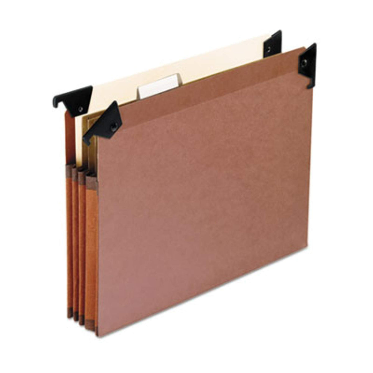 Premium Expanding Hanging File Pockets with Swing Hooks by Pendaflex – Manila, Red, Model 45422