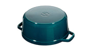 Cocotte Round 24 cm La Mer by STAUB – 24cm, 3.8 liters, Cast Iron, La Mer, Model 40508-654-0