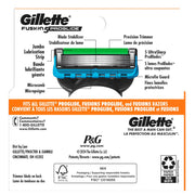 ProGlide Razor Refills for Men by Gillette – 4 Count (Pack of 1), Orange, Model 47400302532