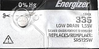Energizer 1 x 335 Watch Battery, 1.55V, Mercury-Free, SR512SW, 512