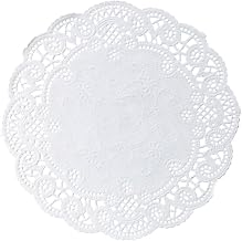 Hoffmaster 500532 French Lace Doily, 6" Diameter (Case of 1000)