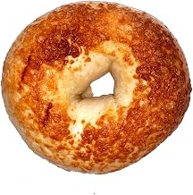 Just Bagels Sliced Asiago Cheese Everything Bagel, 4 Ounce - 48 per case.