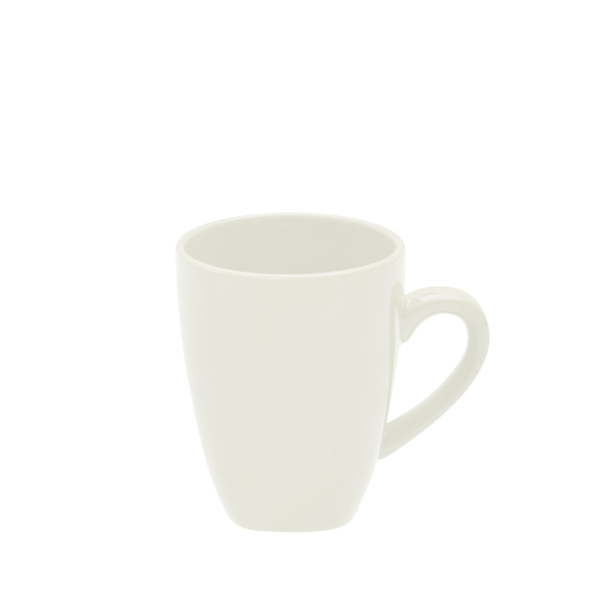 Nova Square 40 pc Dinnerware Set by 10 Strawberry Street – 40 PC, Stoneware, Cream White, Model NOVA-40SQ-BB